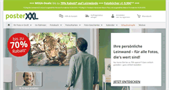 Desktop Screenshot of posterxxl.de